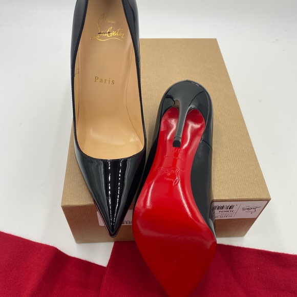 Women’s Christian Louboutin so Kate  120 patent Pumps size 37.5 made in … - Picture 6 of 11
